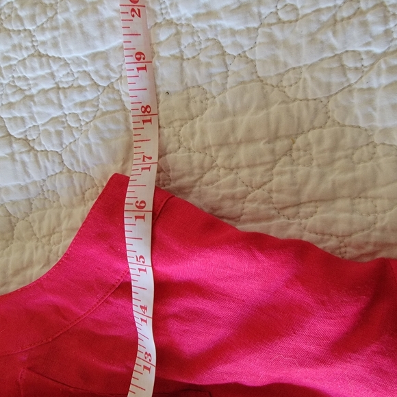 Anthropologie HD in Paris Printemp linen dress 10 - Picture 9 of 11